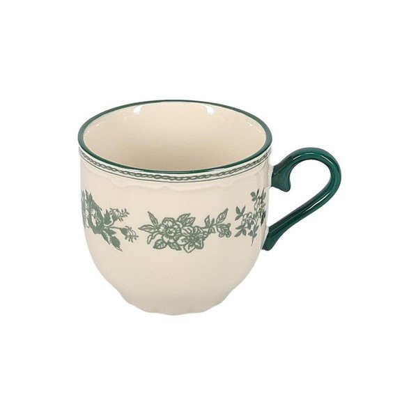 Ceașcă verde/fildeș din porțelan 215 ml Cyril – S|P Collection-image-2