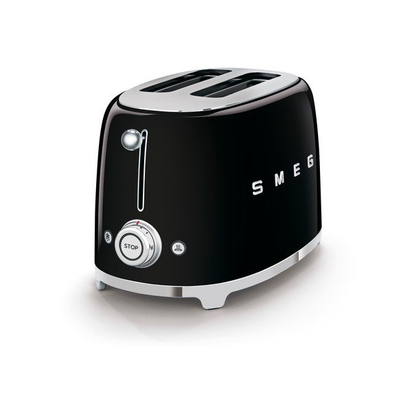 Prăjitor de pâine negru Retro Style – SMEG-image-3