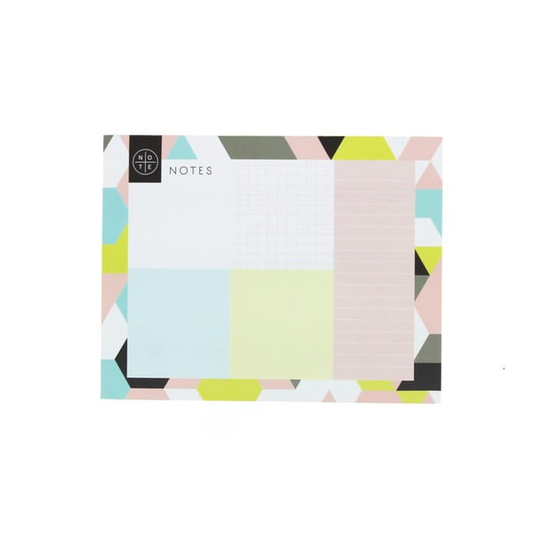 Planificator pentru masă Blueprint Collections Softly Graphic