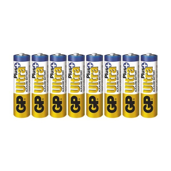 Set 8 baterii alcaline EMOS GP Ultra Plus AA-image-1