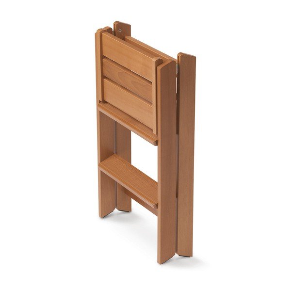 Scară pliantă din lemn de fag Arredamenti Italia Osimo-image-1