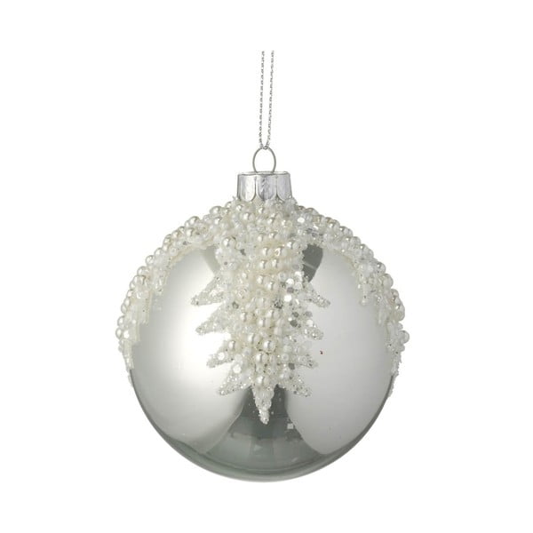 Ornament de Crăciun Parlane Pearl, argintiu