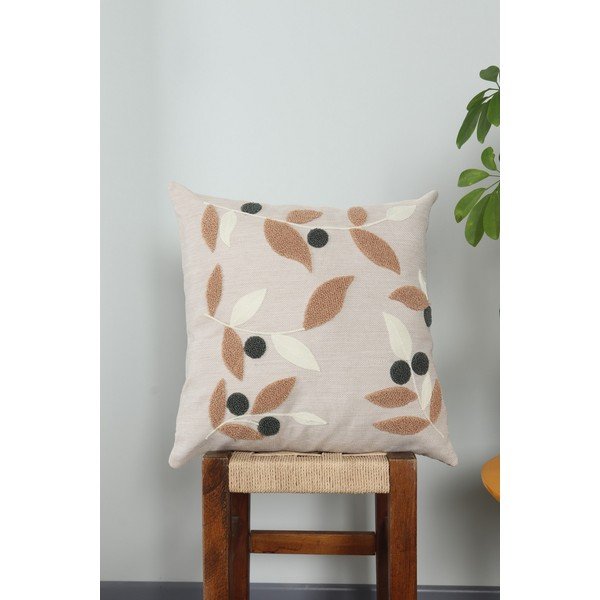 Pernă decorativă din in 43x43 cm Sonbahar – Mioli Decor-image-1