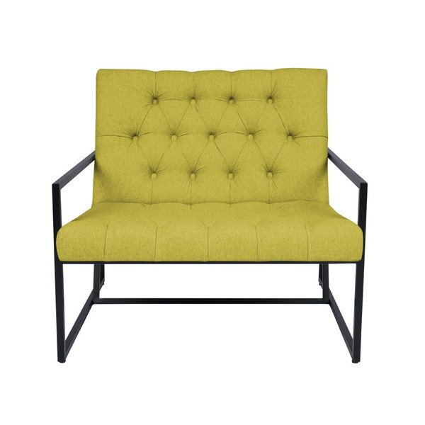 Fotoliu Mazzini Sofas Aster, galben-image-4
