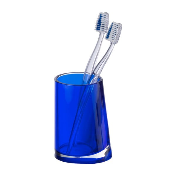 Pahar pentru periuțe de dinți Wenko Paradise Blue, albastru