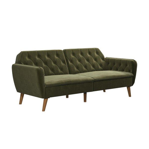 Canapea extensibilă verde 211 cm Tallulah - Novogratz-image-2