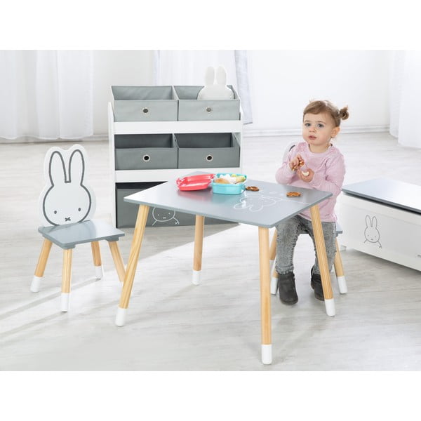 Set de mobilă pentru copii 3 buc. Miffy – Roba-image-2