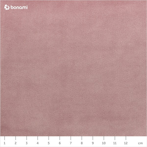 Scaun de sufragerie roz deschis cu cotiere tapițat Lola – Actona-image-4