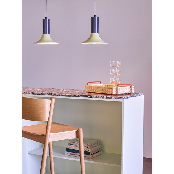 Lustră verde-deschis/albastru-închis cu intensitate reglabilă din metal ø 25 cm Luminary – Hübsch-image-1