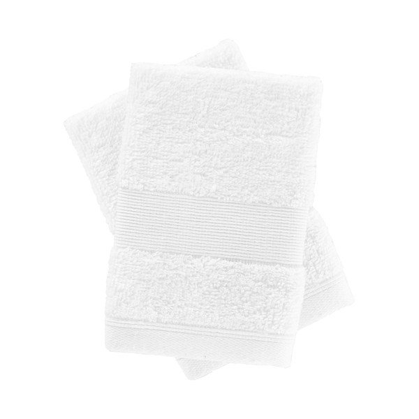 Prosoape albe 2 buc. din bumbac din frotir 30x30 cm Anti-Bacterial – Catherine Lansfield