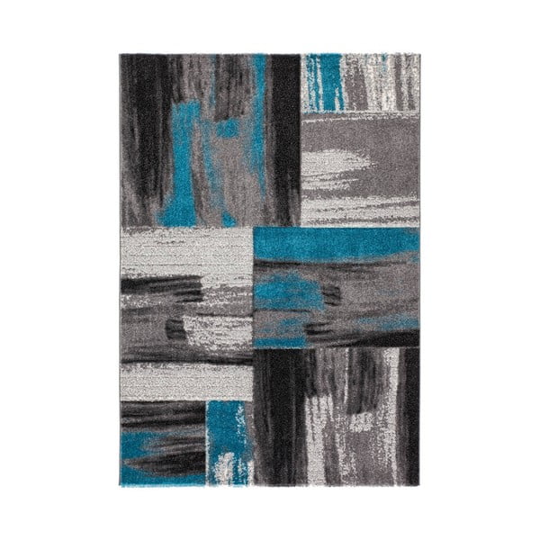 Covor Kayoom Layou, 160 x 230 cm, gri - albastru