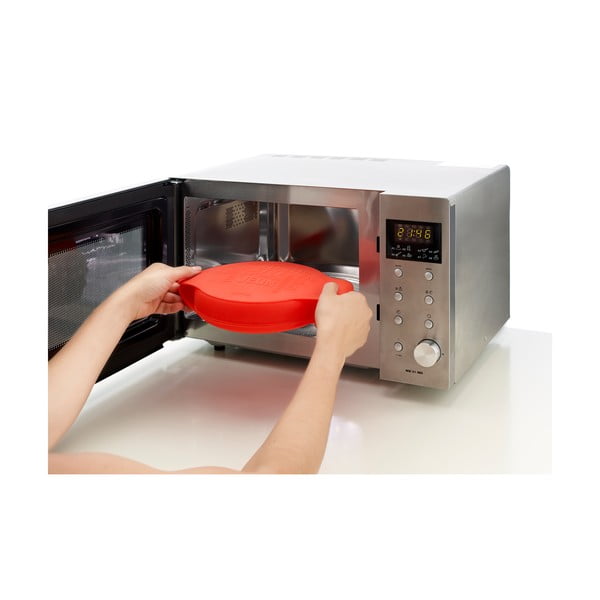 Formă din silicon pentru omletă Lékué Spanish, roșu-image-3