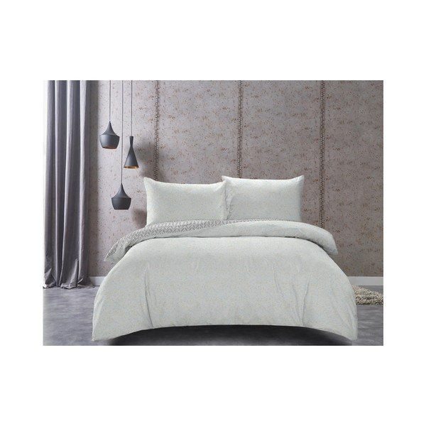 Lenjerie de pat din bumbac satinat DecoKing Herringbone, 135 x 200 cm-image-2