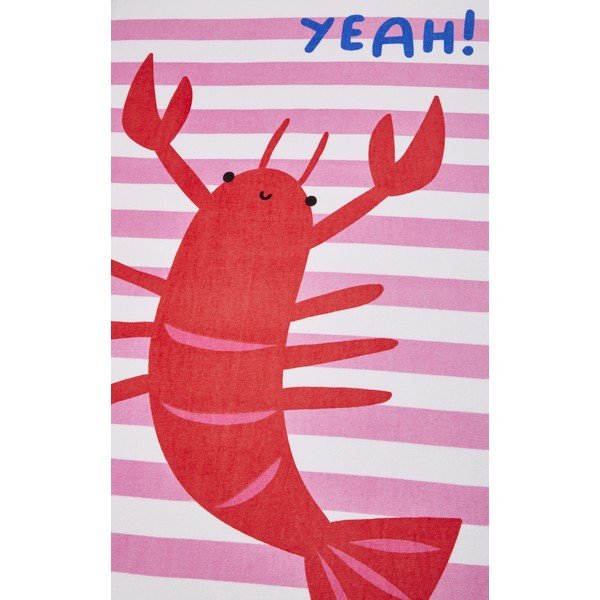 Prosop de plajă roz 160x76 cm Shell Yeah – Catherine Lansfield-image-2