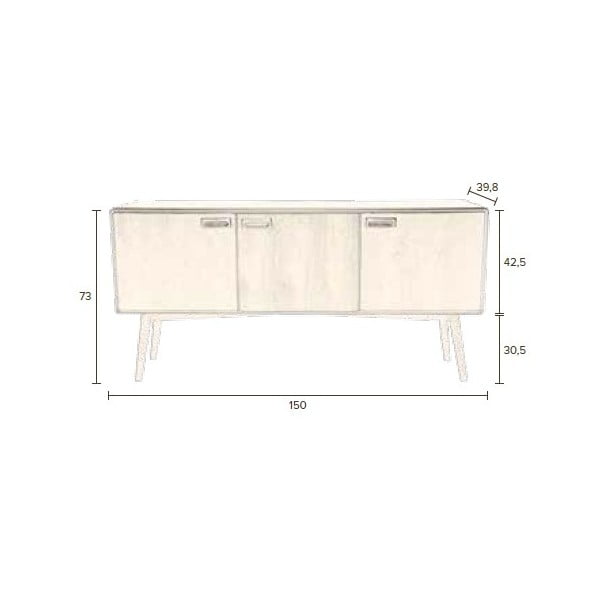 Comodă înaltă Dutchbone Juju-image-2