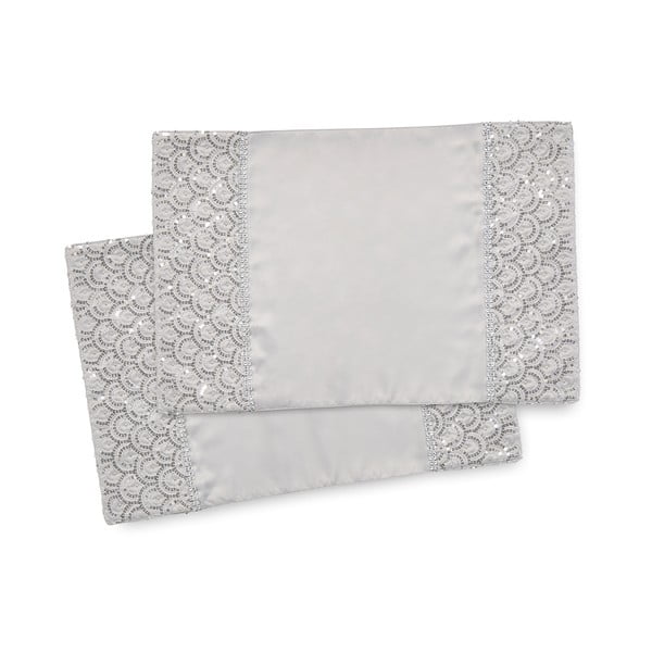 Suporturi pentru farfurii 4 buc. din material textil 30x46 cm Deco Sequin – Catherine Lansfield-image-2