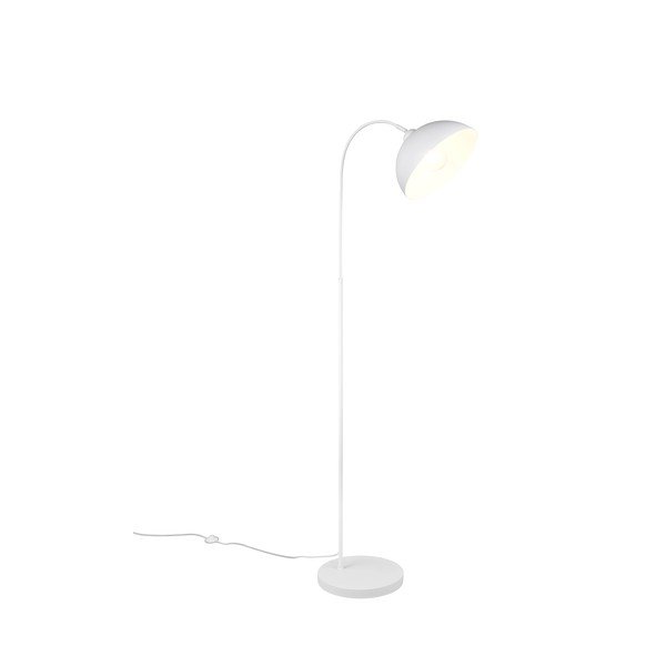 Lampadar alb cu abajur din metal (înălțime 170 cm) Sierra – Reality-image-4