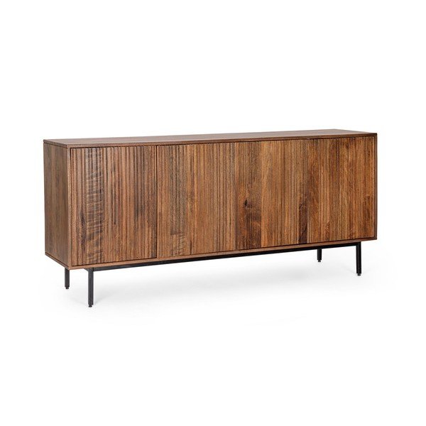 Comodă în culoare naturală din lemn de mango 170x75x40 cm Tadita – Bizzotto