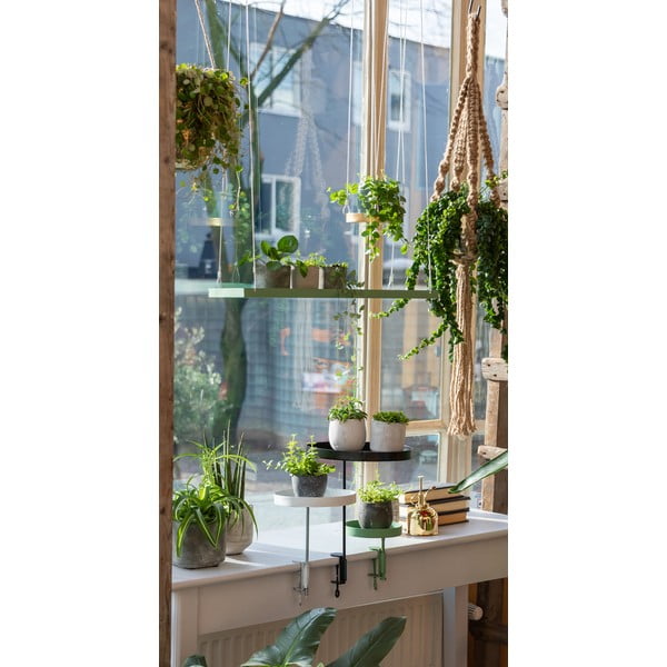 Suport suspendat galben pentru ghiveci Esschert Design Scandi, ø 14 cm-image-1