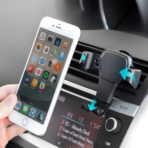 Suport pentru telefon mobil InnovaGoods Gravity-image-3