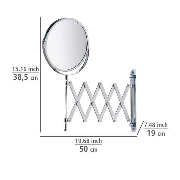 Oglindă cosmetică (3x) de mărire ø 17 cm Exclusive – Wenko-image-2