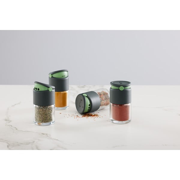 Recipiente de condimente 4 buc. 100 ml – Lékué-image-2