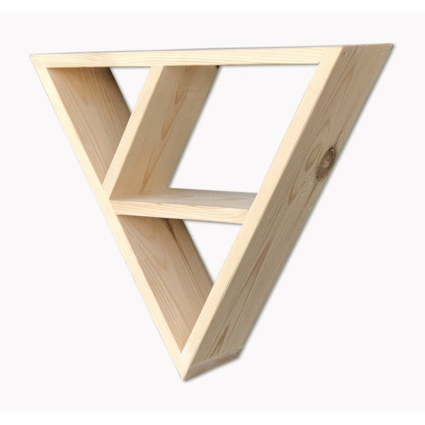 Raft suspendat din lemn Simple Triangle-image-2