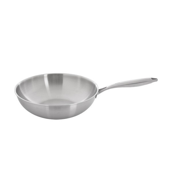 Tigaie tip wok din oțel inoxidabil ø 30 cm Steela – Orion