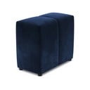 Spătar pentru canapea modulară albastru cu tapițerie din catifea Rome Velvet - Cosmopolitan Design
