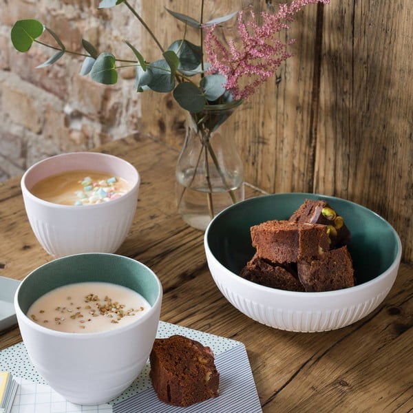 Cană din porțelan Villeroy & Boch Blossom, 450 ml, alb-roz-image-1