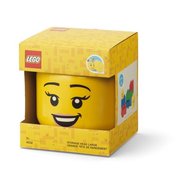 Cutie de depozitare pentru copii  din plastic Head – LEGO®-image-2