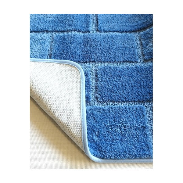 Covoraș de baie albastru 50x80 cm – JAHU collections-image-1