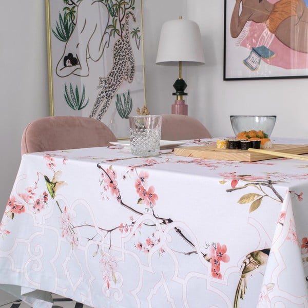 Față de masă din bumbac Happy Friday Basic Chinoiserie, 225 x 150 cm-image-2