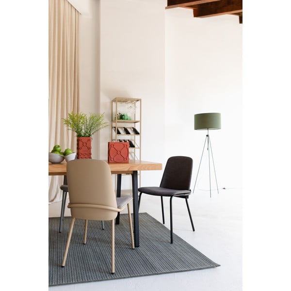 Scaune de dining gri-închis 2 buc. Clip – Zuiver-image-1