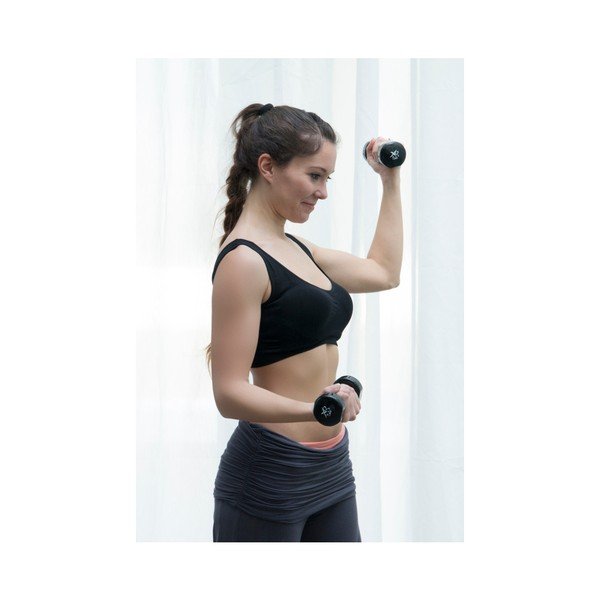 Set 2 sutiene pentru sport InnovaGoods AirFlow Technology Fit x Slim, mărime M, negru - alb-image-4