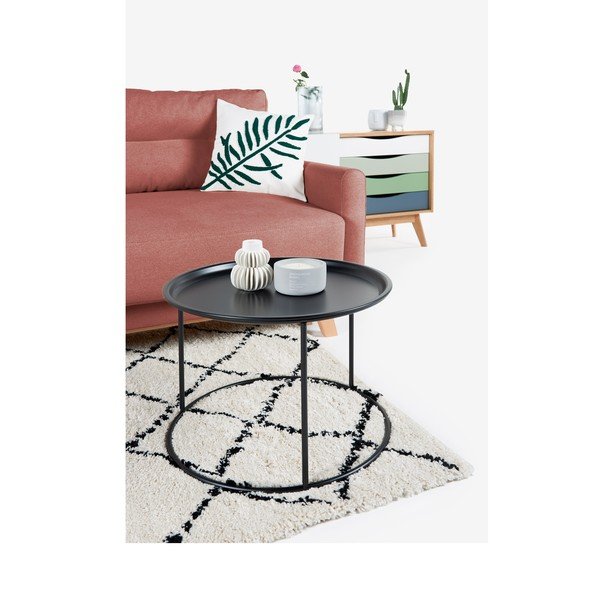 Canapea extensibilă Bonami Selection Pop, roz-image-1