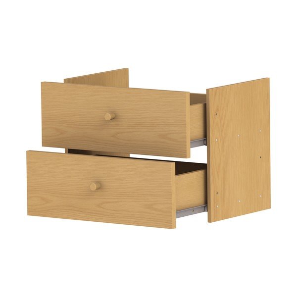 Componentă - sertare cu aspect de lemn de stejar 43x33 cm Z  – Tenzo-image-3