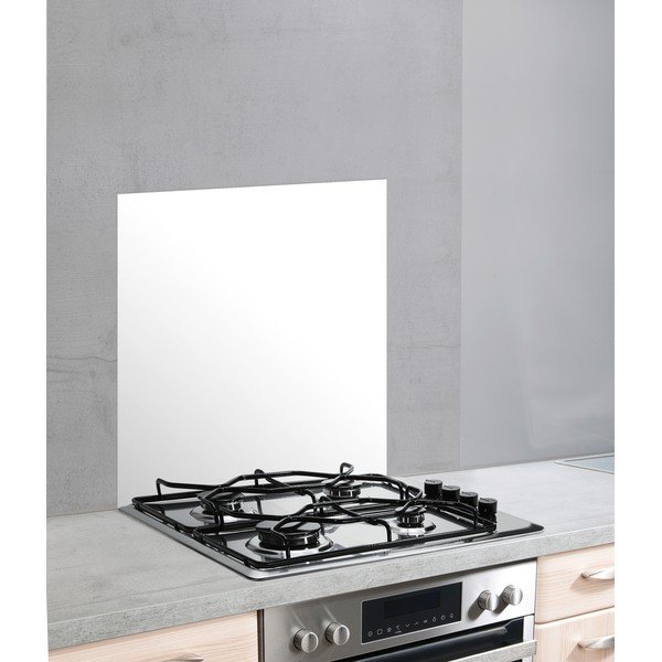 Protecție din sticlă pentru peretele de lângă aragaz Wenko, 70 x 60 cm, alb-image-2