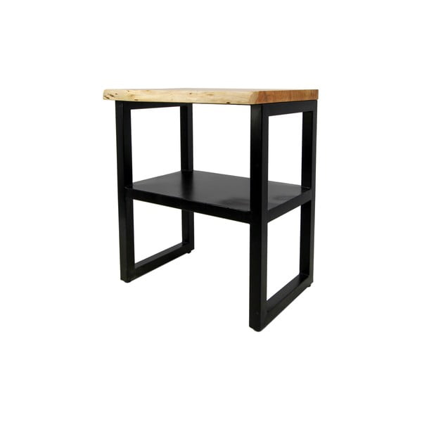 Măsuță cu poliță din lemn de acacia HSM collection SoHo-image-2