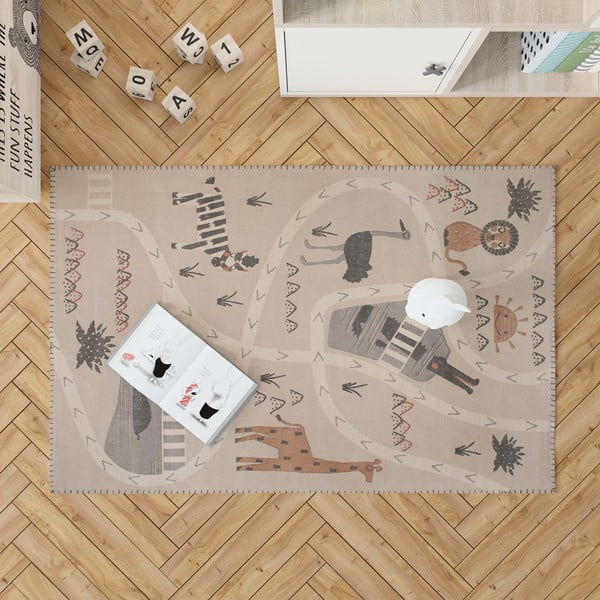 Covor pentru copii Nattiot Little Savannah, 100 x 140 cm-image-4