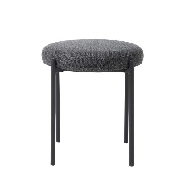 Scaun gri închis din metal Pelican – Unique Furniture-image-2