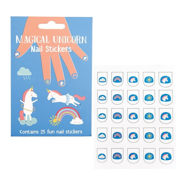 Set creativ Magical Unicorn – Nail stickers – Rex London