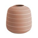 Vază din ceramică PT LIVING Terra, ⌀ 16,5 cm, cărămiziu