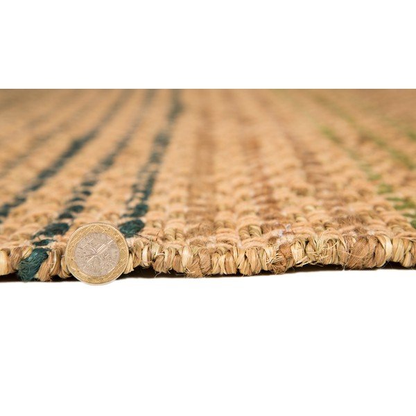 Covor din alge marine, iută și bumbac Flair Rugs Blue, 80 x 150 cm-image-3
