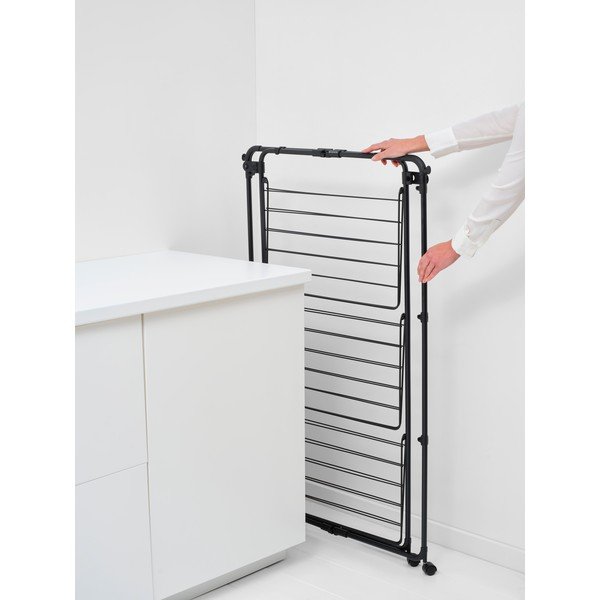 Uscător de rufe negru mat 23 m HangOn Tower – Brabantia-image-2