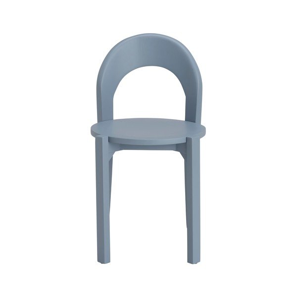 Scaune de dining albastru-deschis 2 buc. din lemn de stejar Vectrina – Ellos Home-image-2