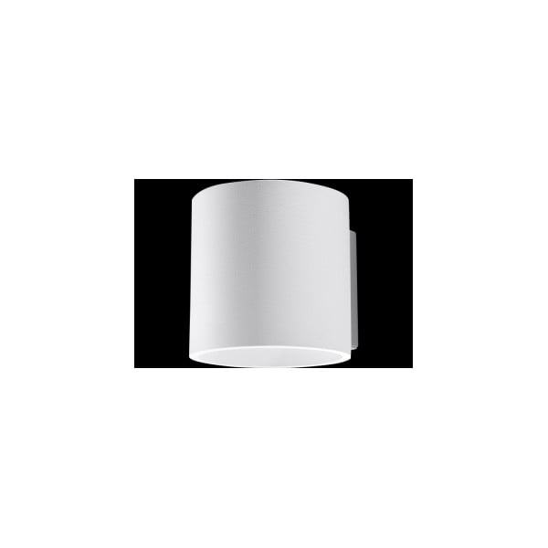 Aplică de perete albă ø 10 cm Roda – Sollux-image-3