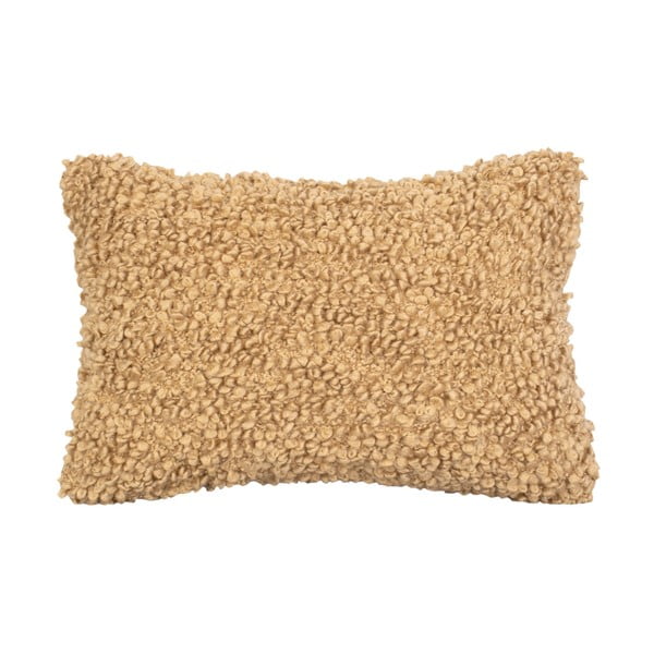 Pernă din bumbac PT LIVING Purity, 50 x 30 cm, maro deschis-image-4