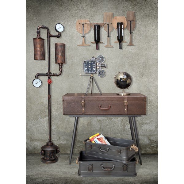 Set 2 console din lemn de brad Mauro Ferretti Travel-image-1
