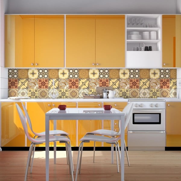 Set 9 autocolante Ambiance Cottage, 10 x 10 cm-image-4